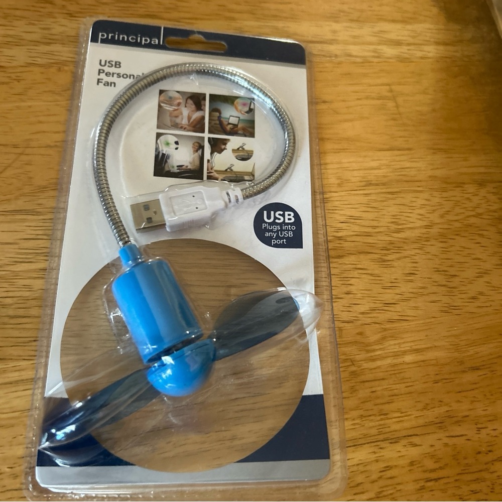 USB fan Blue